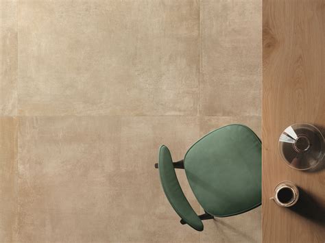 Porcelain Stoneware Wall Floor Tiles With Concrete Effect NOORD GOLD