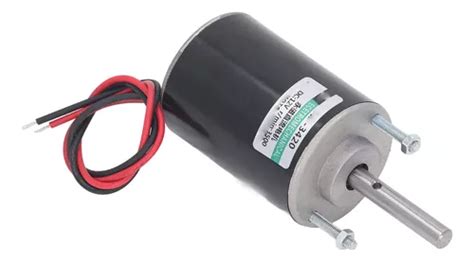 Motor Eléctrico De Imán Permanente De 3000 Rpm 12 V 30 W Cuotas