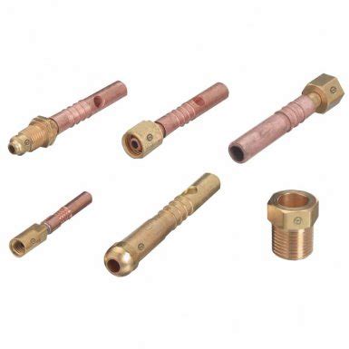 Inert Arc Power Cable Nut Nipple Copper Tube Assemblies Western