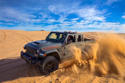 Jeep Unveils Desert Rated Gladiator Mojave To Take On Ford Raptor