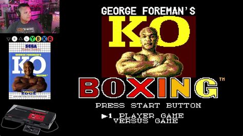 10mg Plays George Foreman S Ko Boxing On Sega Master System Youtube