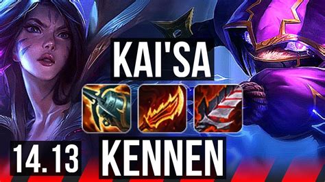 KAI SA Vs KENNEN TOP 9 Solo Kills 70 Winrate TR Grandmaster