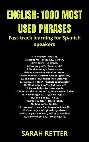 English Most Used Phrases Fast Track Learning For Spanish