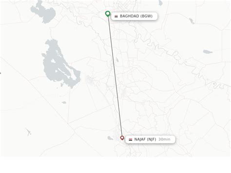 Direct Non Stop Flights From Baghdad To Al Najaf Schedules