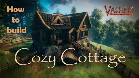 Valheim How To Build A Cozy Cottage Timelapse Showcase Youtube