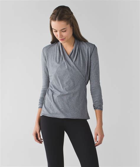 Lululemon Radiant Long Sleeve Wee Stripe Black White Lulu Fanatics