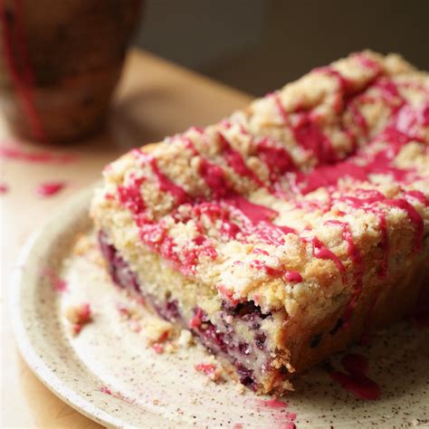 Wild Huckleberry Tea Cake With Lemony Streusel Butter Witch