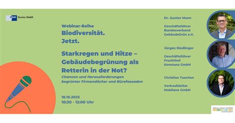 Webinar Reihe Biodiversit T Jetzt