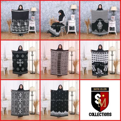 Jual Sarung Goyor Wanita Santriwati Terbaru Motif Banyak Murah Shopee