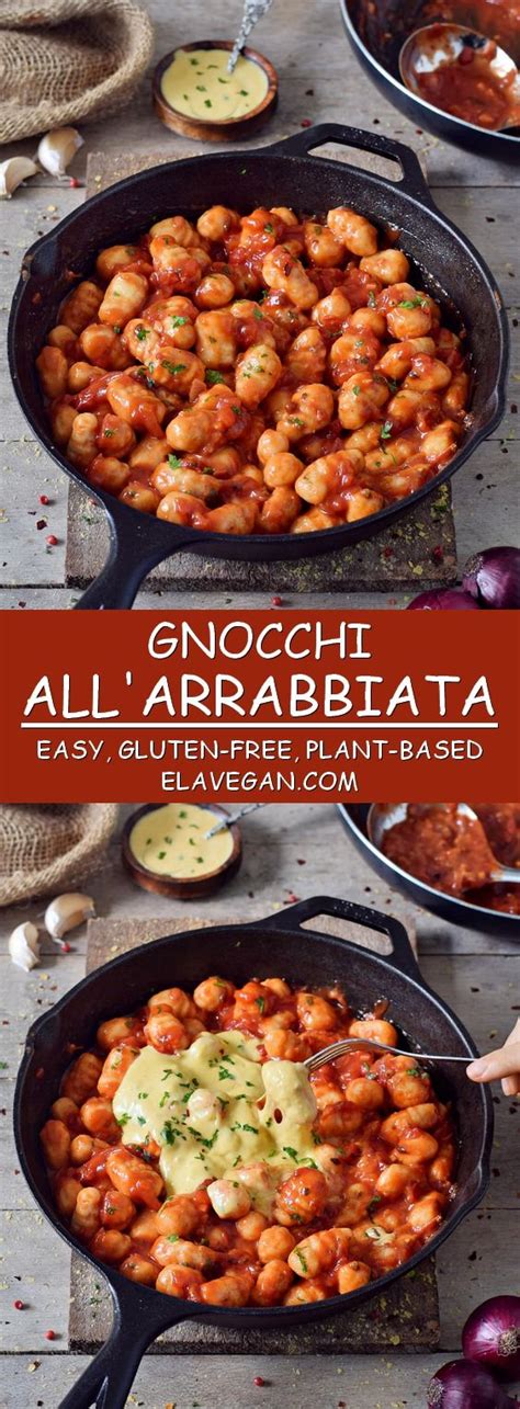 This Gnocchi All Arrabiata Recipe Is A Delicious Vegan Gluten Free Comfort Meal It S Fruity