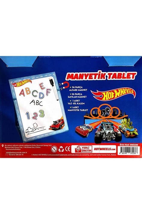 HOT WHEELS Hotwheels Alfabe Sayı Manyetik Magnet Seti 62 Parça Fiyatı Yorumları Trendyol