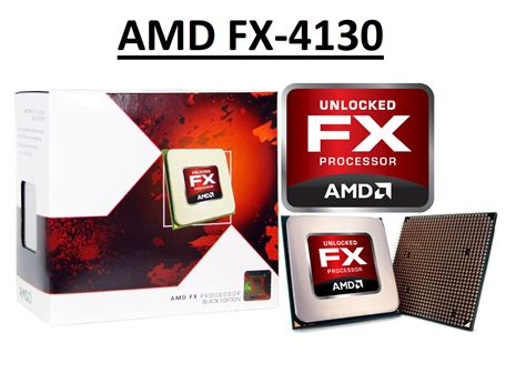 AMD FX 4130 Black Edition Quad Core Processor 3 8 3 9 Ghz Socket AM3