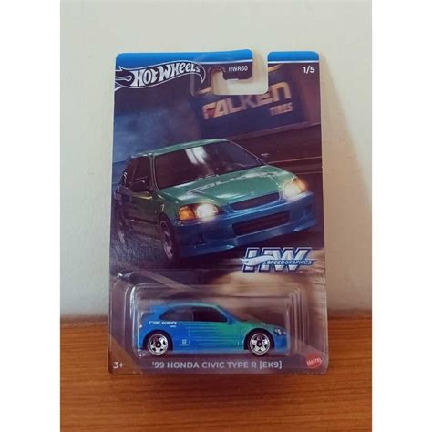 Jual Hot Wheels Hotwheels Speed Graphics Honda Civic Type R Ek Falken Shopee Indonesia