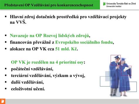 P Edstaven Opera N Ho Programu Vzd L V N Pro Konkurenceschopnost