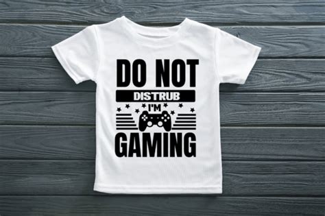 Do Not Distrub I M Gaming Svg Design Graphic By Rashed Rana Creative