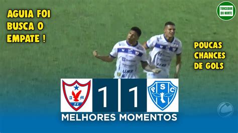 Aguia De Maraba X Paysandu Paraz O Ida Semi Final Melhores