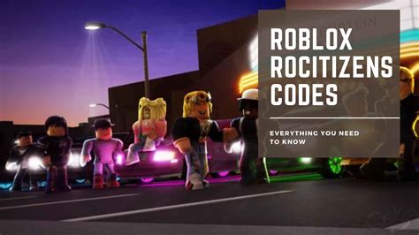 Roblox RoCitizens Codes Updated 2024