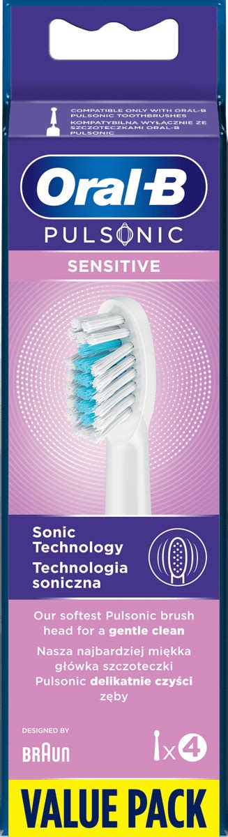 Oral B Końcówki do szczoteczek Pulsonic 4 szt kupuj online zawsze w