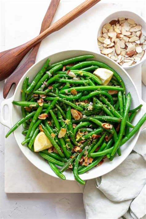 Fresh Green Beans Almondine Clean And Delicious