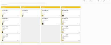 Vtiger Kanban View Invoices IT Solutions4You