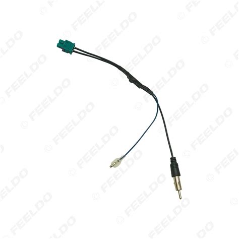 Dual Fakra Rf Radio Antenna Adapter With Amplifier For Volkswagen