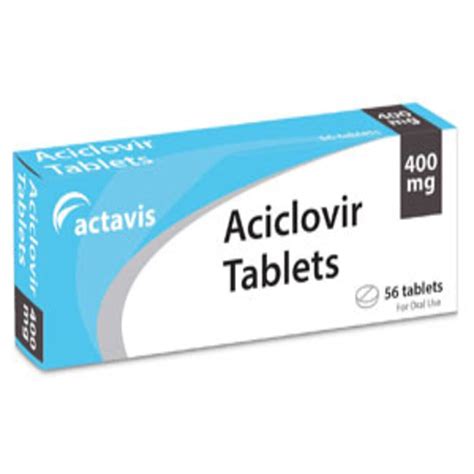 Aciclovir Mg Pil Actavis Tag Dock Pharmacy