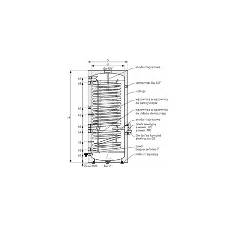 Boiler Solar Cu Serpentina Marita Galmet SGW S B Maxi Plus 400 Litri