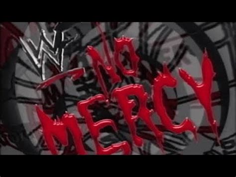 WWF No Mercy UK Intro 1999 YouTube