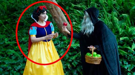 Blancanieves En La Vida Real Blanca Nieves Captado En C Mara Youtube