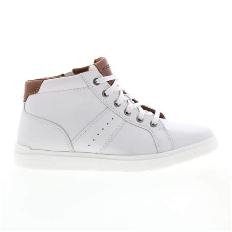 Rockport Total Motion Lite Zip Chukka Ci6310 Mens White Chukkas Boots