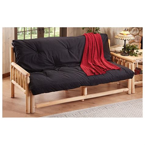 CASTLECREEK Log Futon Frame - 618902, Living Room at Sportsman's Guide