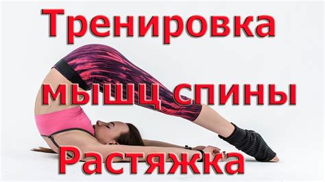 Укрепление мышц спины.Растяжка спины . - YouTube