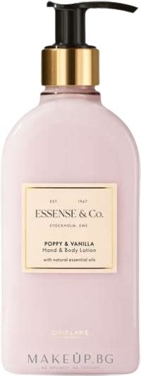 Oriflame Essense Co Poppy Vanilla Hand Body Lotion Лосион за