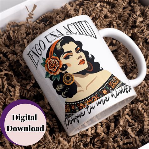 Mexican Sublimation SVG PNG Latina Svg Spanish Quotes Mexicana T Shirt Mugs Bags Product Design