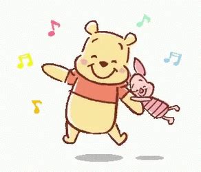Dancing Winnie The Pooh And Piglet Animated GIF | GIFDB.com