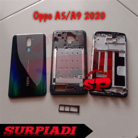 Jual Backdoor Back Casing Housing Oppo A5 A9 2020 Housing Fullset Sim