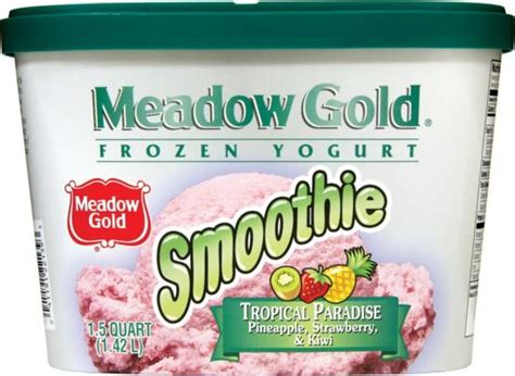 Meadow Gold Frozen Yogurt Tropical Paradise