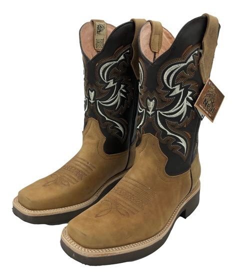 Botas Vaqueras Rodeo Piel Crazy Para Hombre Env O Gratis