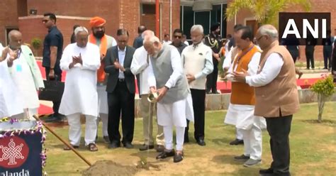 Pm Modi Inaugurates New Campus Of Nalanda University In Bihar