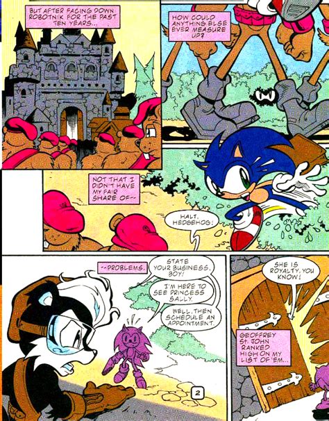 Archie Sonic Preboot Appreciation Station 163 Sonic The Hedgehog 95