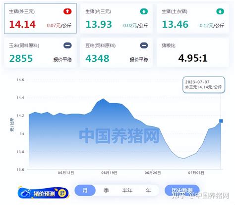 07月07日猪价：猪价触底反弹，实现6连涨，7月猪价要“破8”？ 知乎