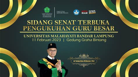 Pengukuhan Guru Besar Prof Dr Taruna Ikrar M Biomed Ph D