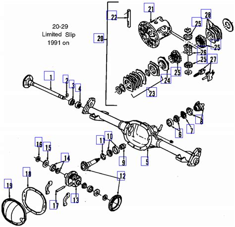 2004 Chevy Silverado Front Differential Diagram