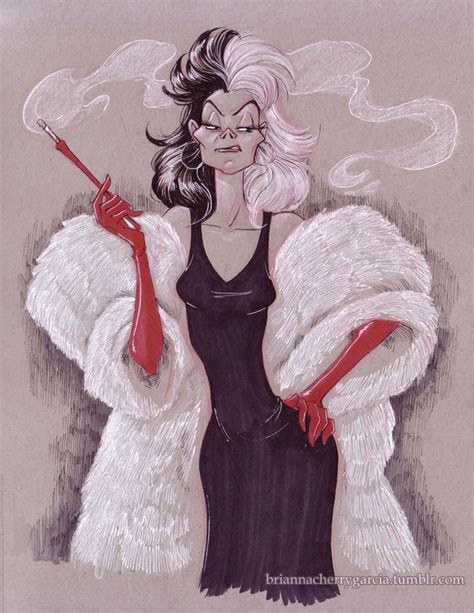 Cruella Disney Fan Art Disney Artwork Disney Villians