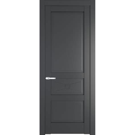 Межкомнатная дверь эмаль Profil Doors 1.5.1PM графит глухая – купить в ...