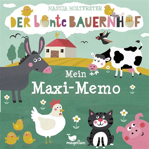 Der Bunte Bauernhof Mein Maxi Memo Magellan Verlag