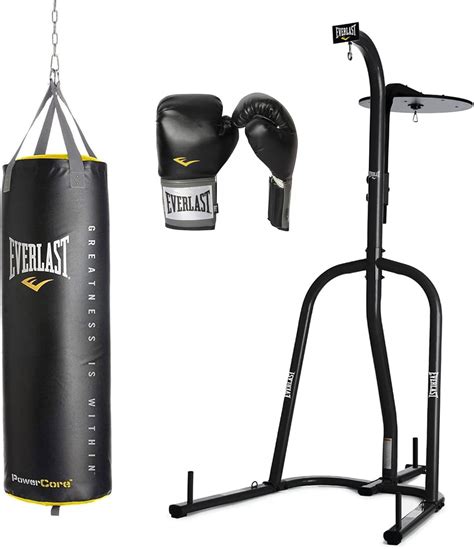 Amazon Everlast 2 Station Dual Heavy And Speed Bag Stand