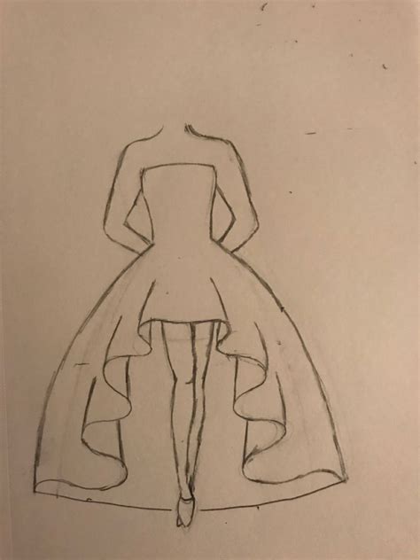 Draw This Dress And Send It To A Friend And Challenge Them To Draw It