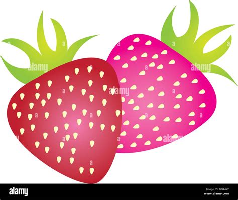 Cartoon Strawberry Cut Out Stock Images And Pictures Alamy