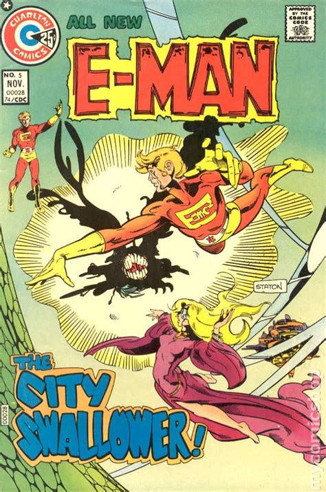 E Man 1973 Charlton Comic Books